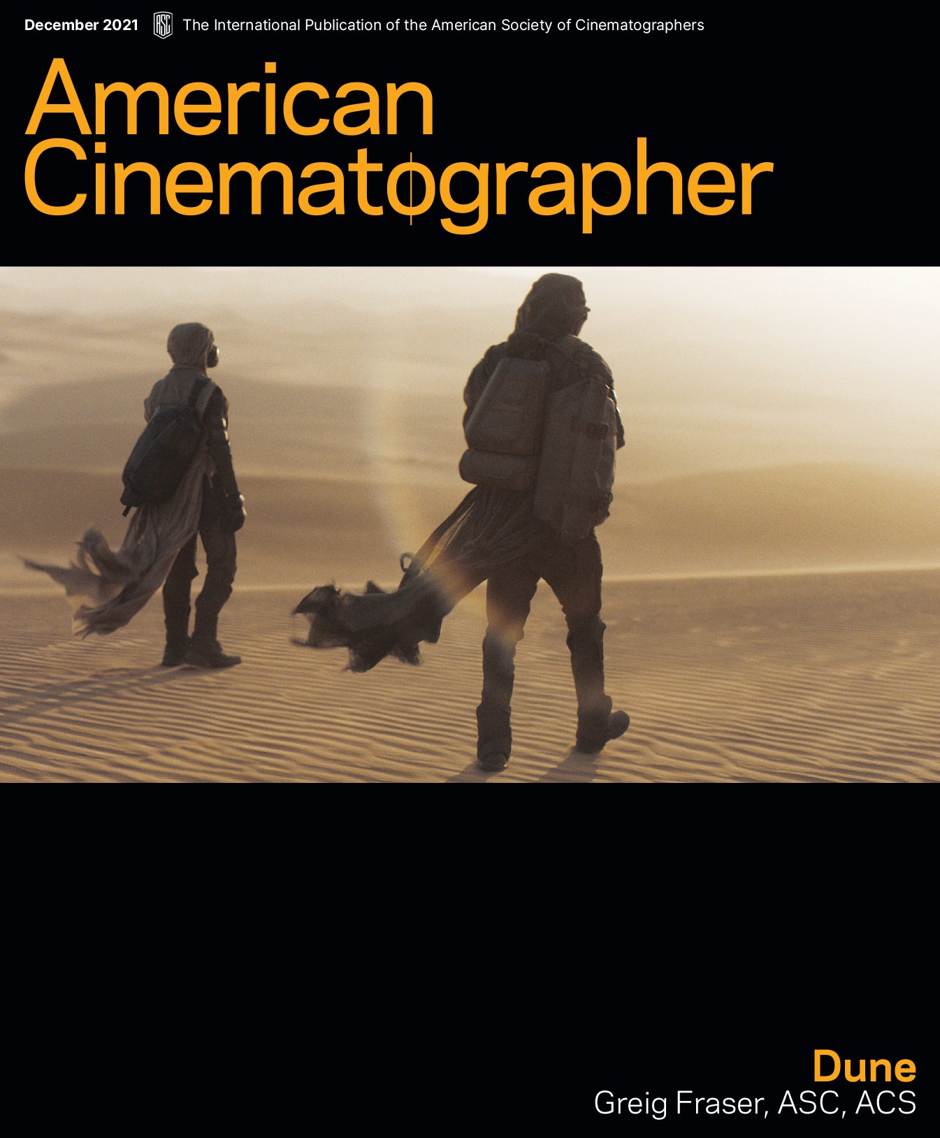 2021/ 12 — December Issue of American Cinematographer – ASC/AC Store