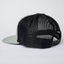 Richardson Wool Blend Flat Bill Trucker Cap with ASC embroidered patch - Heather Gray / Black