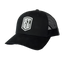 ASC PVC Patch - Trucker Cap solid BLACK