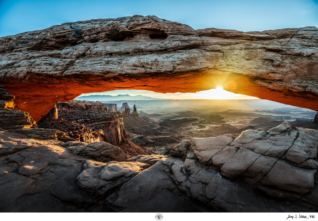 George Koblasa, ASC • Sunset at Mesa State, Canyonlands National Park, Utah - 2013