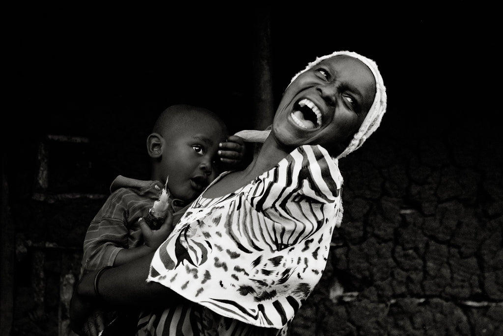 Jacek Laskus, ASC • Woman with a child, Tanzania